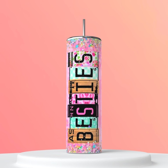 Besties tumbler 20 oz - Picture 2 of 2